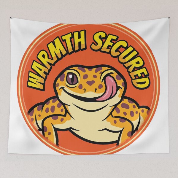 Item preview, Warmth Secured Leopard Gecko Pop Art Heat Lamp designed and sold by Arc2020.