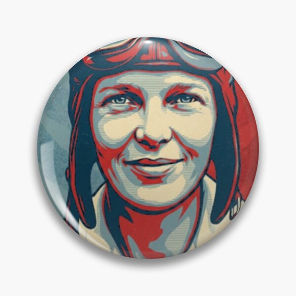 Artikelvorschau, Retro-Poster im Stil der Amelia Earhart Hope entworfen und verkauft von QuantumSeraphim.