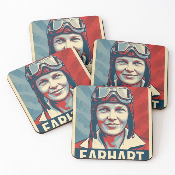 Artikelvorschau, Retro-Poster im Stil der Amelia Earhart Hope entworfen und verkauft von QuantumSeraphim.