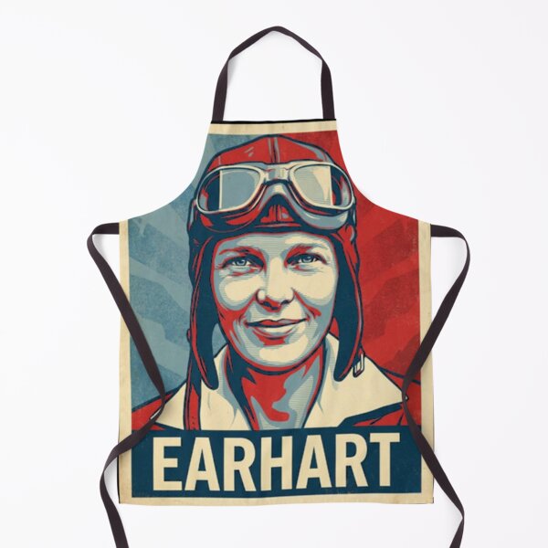 Item preview, Amelia Earhart Hope Style Retro Poster Art designed and sold by QuantumSeraphim.