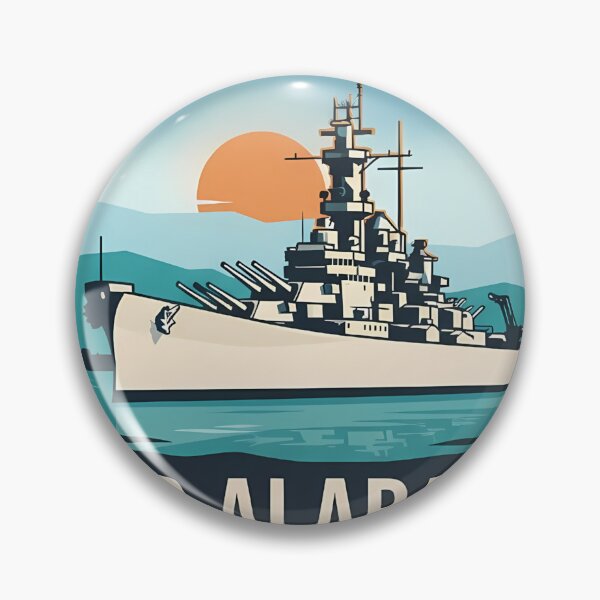 Item preview, USS Alabama Battleship Mobile Alabama designed and sold by DetourDgn.