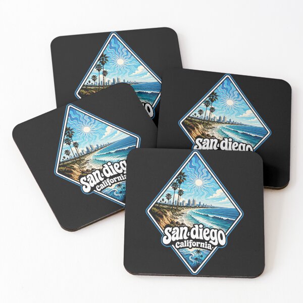 Item preview, San Diego California Coast United States Travel designed and sold by TomFrontierArt.