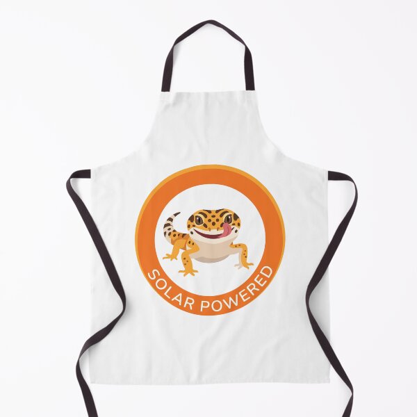 Item preview, Solar Powered Leopard Gecko Minimalist Reptile Art designed and sold by Arc2020.