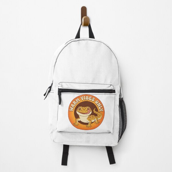 Item preview, Warm Vibes Only Groovy Leopard Gecko Retro Art designed and sold by Arc2020.