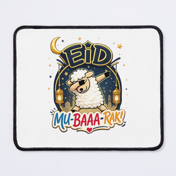 Item preview, Happy Eid Al Adha Mubarak Kids Muslim Cute Sheep Tee Holiday designed and sold by Haungatem66.