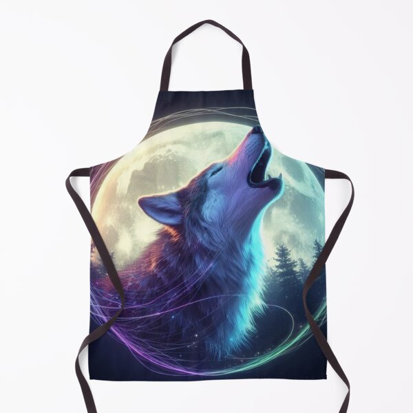 Item preview, Wolf hawling in the night  designed and sold by JALNERVION SHOP.