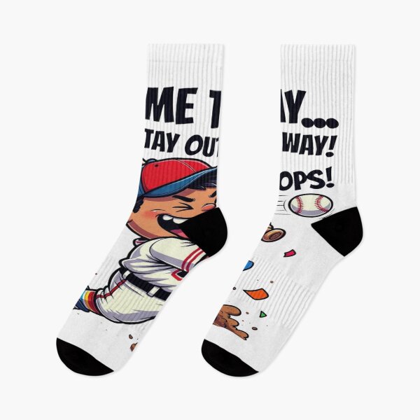 Item preview, I Came to Play and Stay Out of the Way! Whoops! Funny Baseball T-Shirt | Cute Cartoon Baseball Player | Baseball Fan Gift Graphic Tee designed and sold by Sushikidsntod.