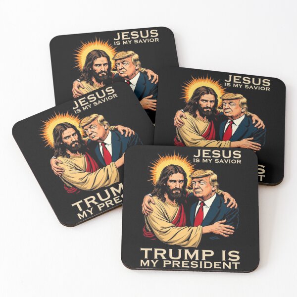 Item preview, Vintage Jesus Is My Savior Trump Is My President 2026 designed and sold by nicholaswaldrop.