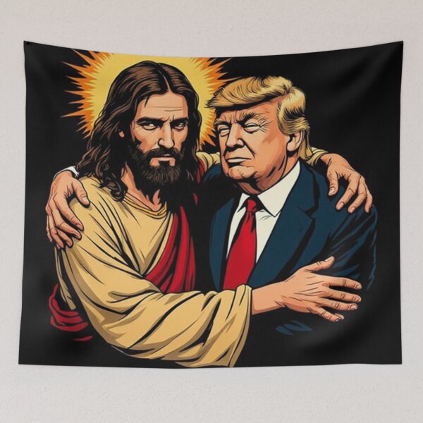 Item preview, Vintage Jesus Is My Savior Trump Is My President 2026 designed and sold by nicholaswaldrop.