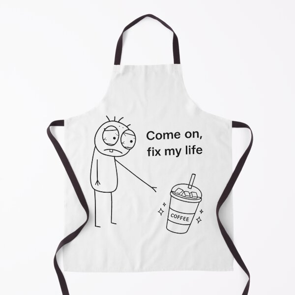 Item preview, Coffee, Please Fix My Life – Funny Tired Coffee Lover designed and sold by Mavriboy.