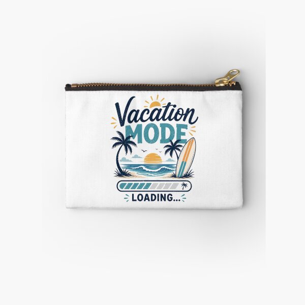 Item preview, Vacation Mode Loading T-Shirt – Funny Summer Beach Retro Sunset Graphic Tee designed and sold by Artimax-Studio.