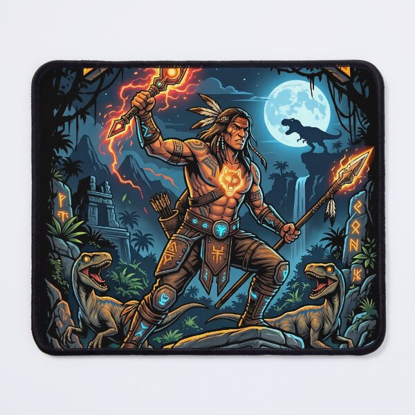 Item preview, Turok Dinosaur Hunter Joshua Fireseed designed and sold by Gabriela Mihai.