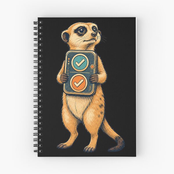 Item preview, Two-Step Verification Meerkat – Account Security Creature designed and sold by yagniikd-.
