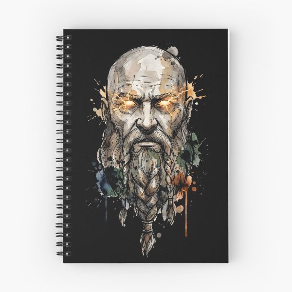 Item preview, Mimir God of War Ink Gamer Graphic Tee designed and sold by Senpaiwaves.