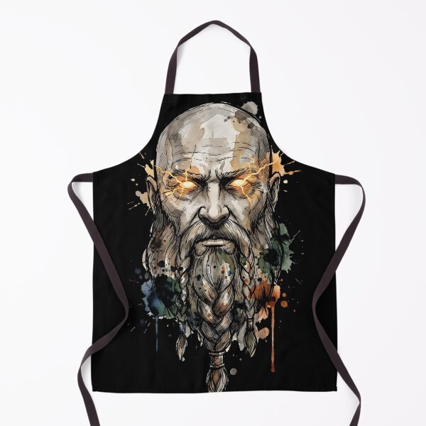 Item preview, Mimir God of War Ink Gamer Graphic Tee designed and sold by Senpaiwaves.
