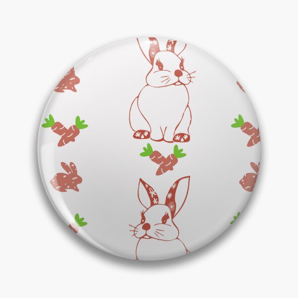 Item preview, A seamless hand-drawn Easter pattern with decorative eggs and carrots.. It includes Easter motifs, bunnies, and carrots.  designed and sold by TaniaArtDesign.