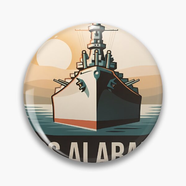 Item preview, USS Alabama Battleship Mobile Alabama designed and sold by DetourDgn.