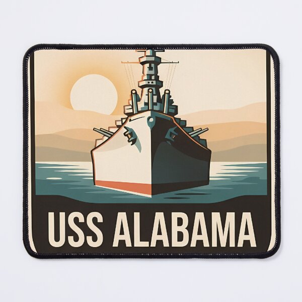 Item preview, USS Alabama Battleship Mobile Alabama designed and sold by DetourDgn.