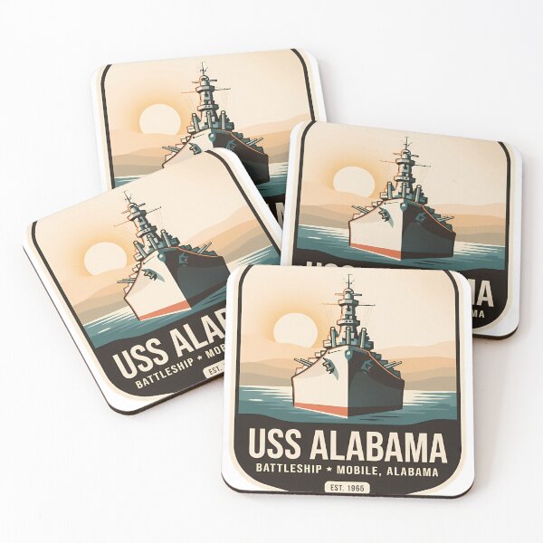 Item preview, USS Alabama Battleship Mobile Alabama designed and sold by DetourDgn.