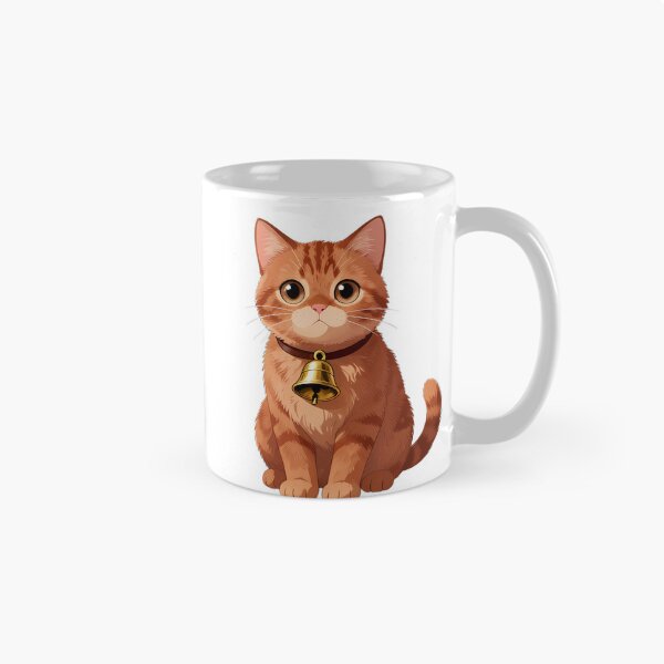 Item preview, Cinnamon Cat Golden Bell designed and sold by pumsquare.