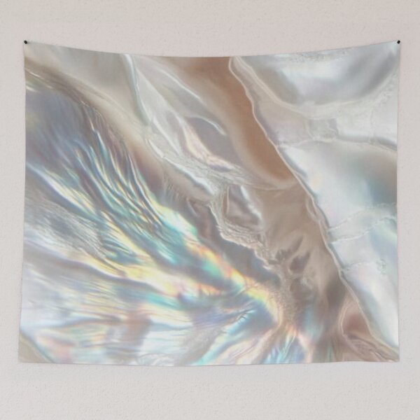 Item preview, Iridescent Mother of Pearl Shell Texture Pearl Aesthetic designed and sold by LYAN-STORE.
