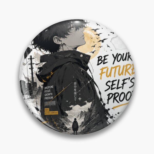 Item preview, Be Your Future Self's Proof | Original Anime Aesthetic Sticker designed and sold by DESPOT07.