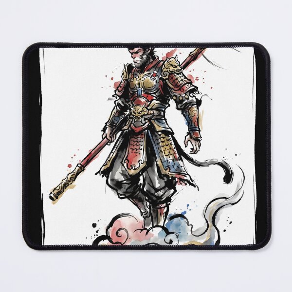 Item preview, Sun Wukong The Destined One Black Myth Wukong Ink Gaming Graphic Tee designed and sold by Senpaiwaves.