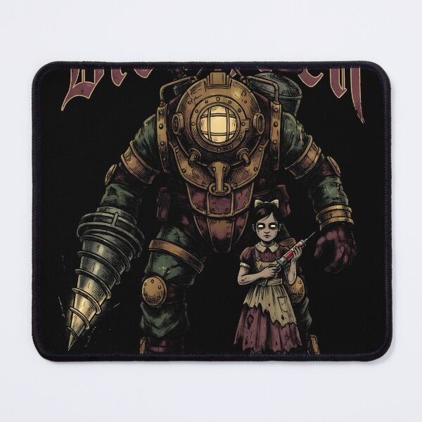 Item preview, Big Daddy And Little Sister BioShock Gothic Video Game Streetwear Tee designed and sold by Senpaiwaves.