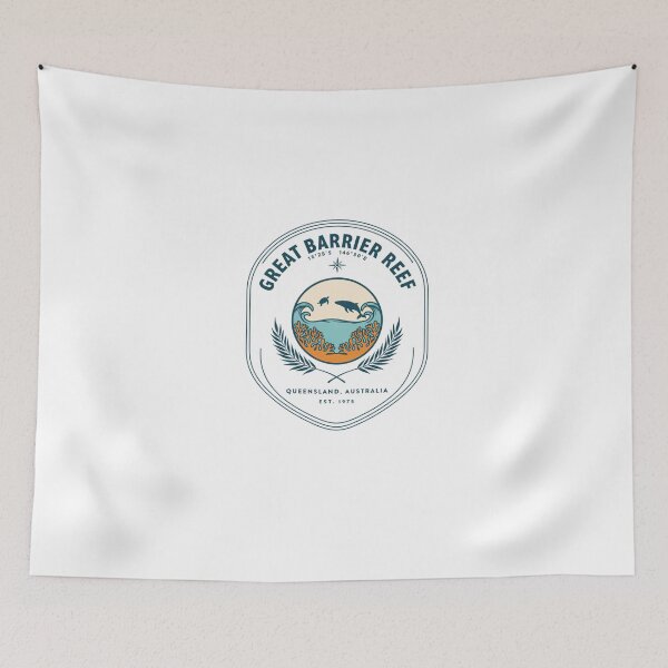 Item preview, Great Barrier Reef Australia designed and sold by TulipaGraphics.