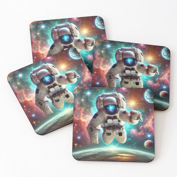 Item preview, Astronaut salute in space designed and sold by JALNERVION SHOP.