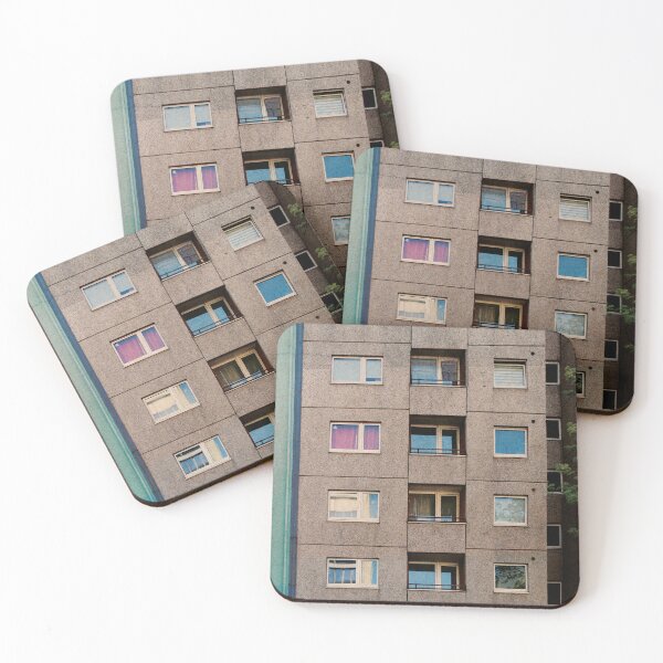 Item preview, brutalist housing block in berlin designed and sold by younglen.