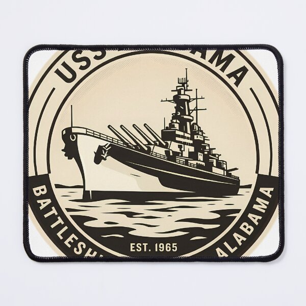 Item preview, USS Alabama Battleship Mobile Alabama designed and sold by DetourDgn.