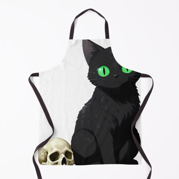 Item preview, Gothic Black Cat Skull designed and sold by IllumeInk.