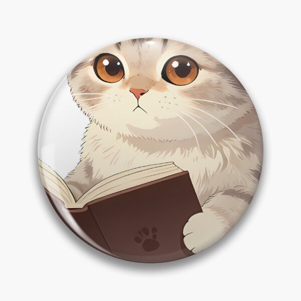 Item preview, Scottish Fold Book Reading designed and sold by pumsquare.