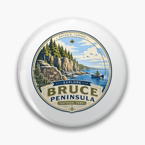 Item preview, Ontario Canada Explore Bruce Peninsula National Park Traveler Souvenir Outdoor Adventure designed and sold by Simsimah26Parks.