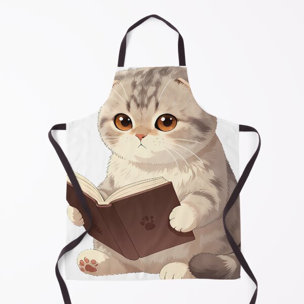 Item preview, Scottish Fold Book Reading designed and sold by pumsquare.