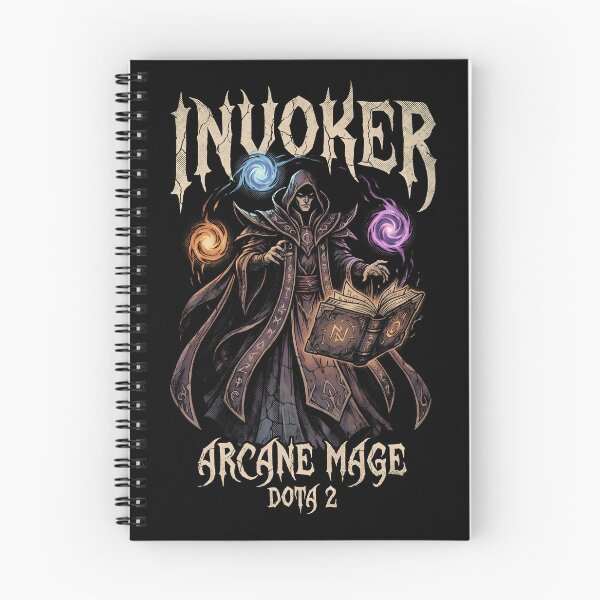 Artikelvorschau, Invoker Dota 2 Gothic Anime Gaming Shirt entworfen und verkauft von Senpaiwaves.