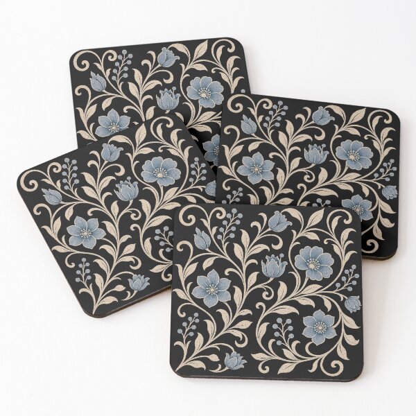 Item preview, Vintage Folk Floral Garden designed and sold by PetalGarden.