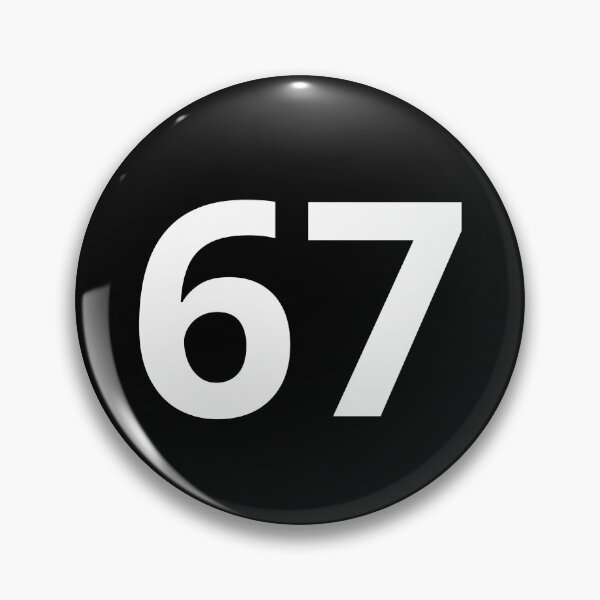 Item preview, 67 Sixty Seven Logo Number designed and sold by KALEIDOSCOPE UK.