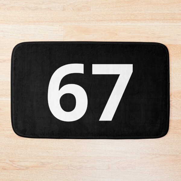 Item preview, 67 Sixty Seven Logo Number designed and sold by KALEIDOSCOPE UK.