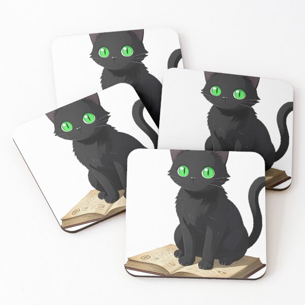Item preview, Gothic Black Cat Spellbook designed and sold by IllumeInk.