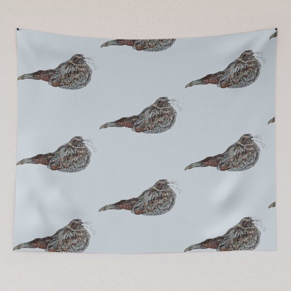 Item preview, Sitting Nightjar: Acrylic Painted designed and sold by Charlotte's Shop of Bird Stuff.