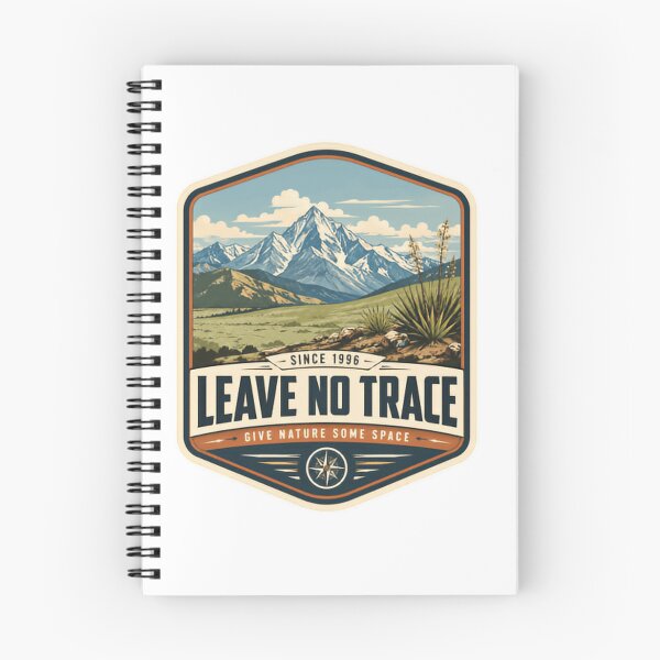 Item preview, Leave No Trace Give Nature Some Space Outdoors Hiking Conservation designed and sold by Simsimah26Parks.