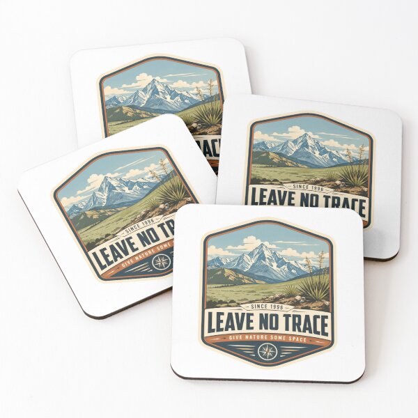 Item preview, Leave No Trace Give Nature Some Space Outdoors Hiking Conservation designed and sold by Simsimah26Parks.