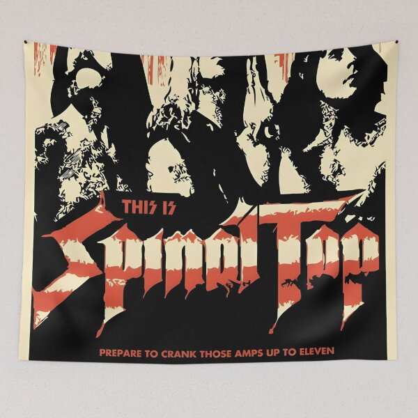 Item preview, Spinal Tap Original Custom Vintage Music Poster Wall Art designed and sold by Cool Robot Bro..