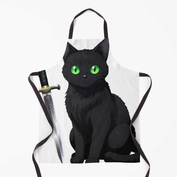 Item preview, Gothic Black Cat Silver Dagger designed and sold by IllumeInk.