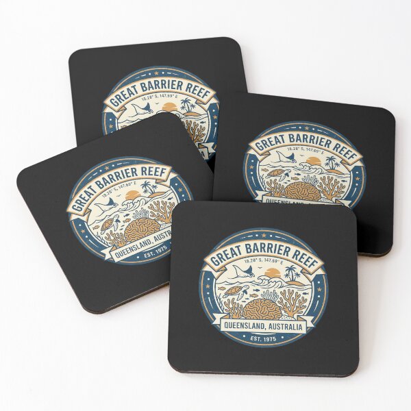 Item preview, Great Barrier Reef Australia designed and sold by TulipaGraphics.