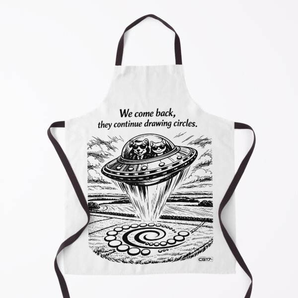 Item preview, Crop Circles - Come Back -Alien Humor designed and sold by CG17s.