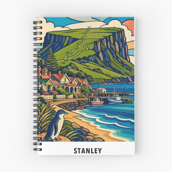 Item preview, Stanley Tasmania Nut Chairlift Coast designed and sold by Print My Town.