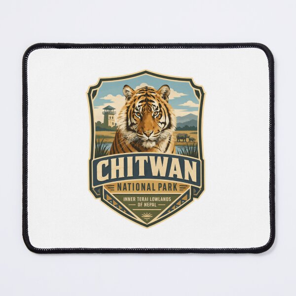 Item preview, Chitwan National Park Inner Terai Lowlands Of Nepal Wildlife Tourist Explorer designed and sold by Simsimah26Parks.